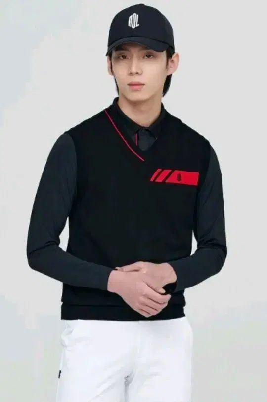 BEANPOLEGOLF ビンポールゴルフ メンズ ブラック Vネック BEST ベスト