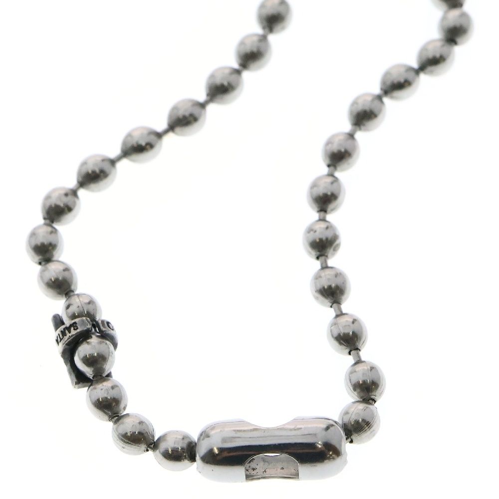 美品 コディサンダーソン ボールチェーンネックレス ステンレスシルバー CODY SANDERSON コディサンダーソン ボールチェーン