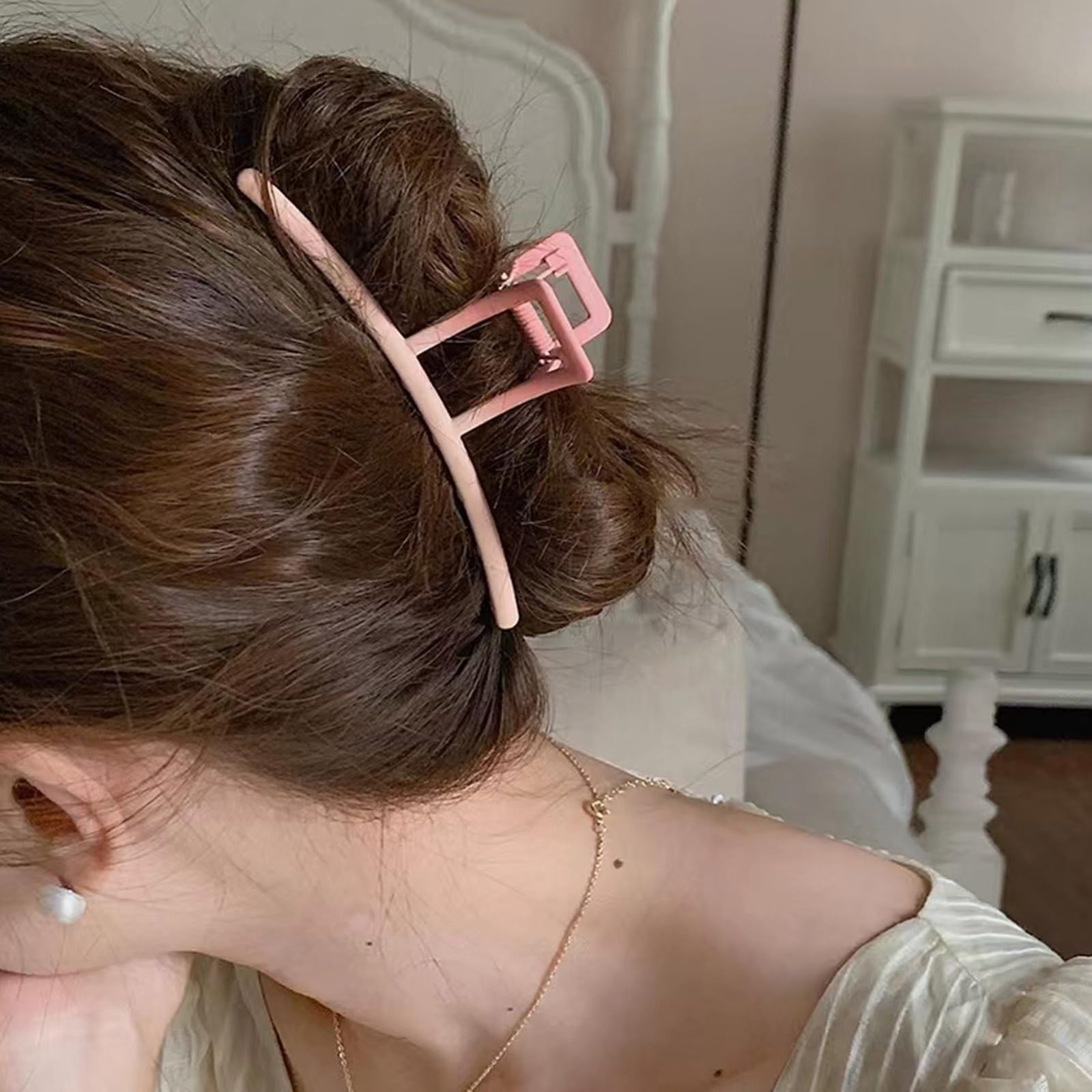  数量 ヘアクリップ 大人 韓国風 バンスクリップ 大きめ しっかり セット クリップ ピンク イエロー グラデーション レディース 小物 髪留め シンプル トレンド髪飾り おしゃれ 上品 Fuyunohi ヘア プ 定規 印鑑セット クリップ クリップ 輪ゴム