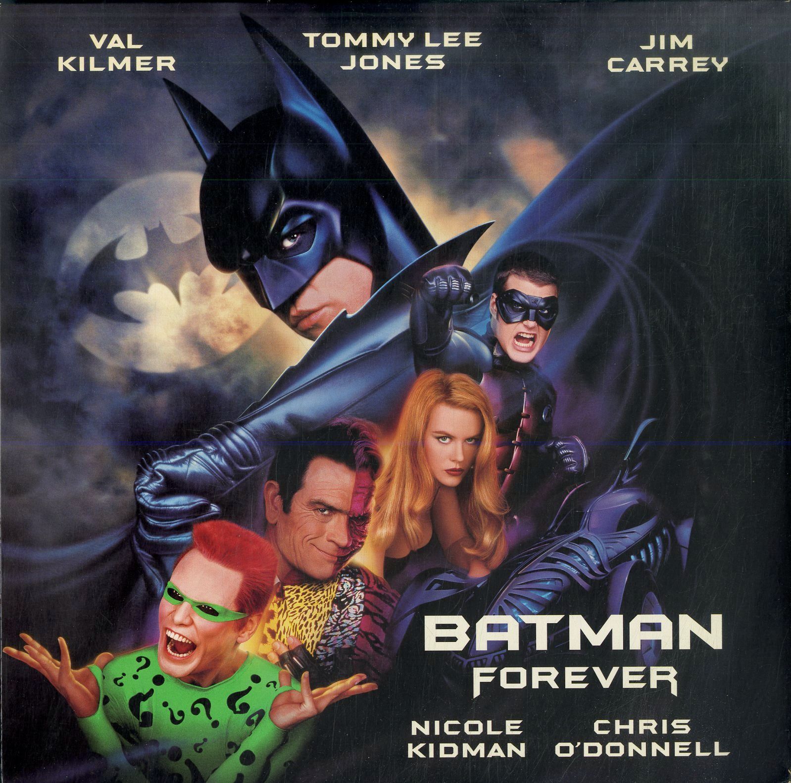 LD2枚 / ヴァル・キルマー / Batman Forever【バットマン