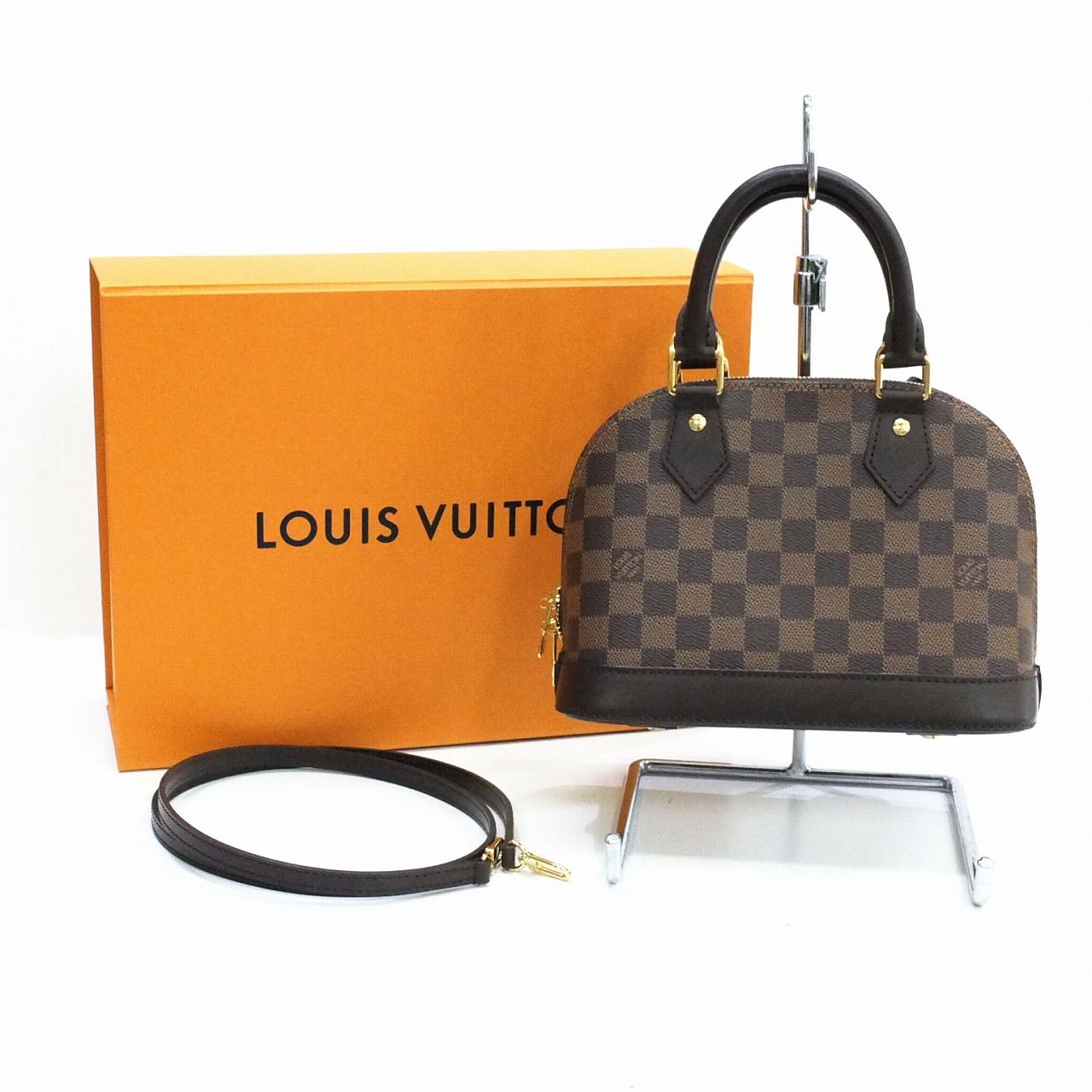 LOUIS VUITTON ルイヴィトン アルマ BB N41221 バッグ ダミエ 2WAY ...
