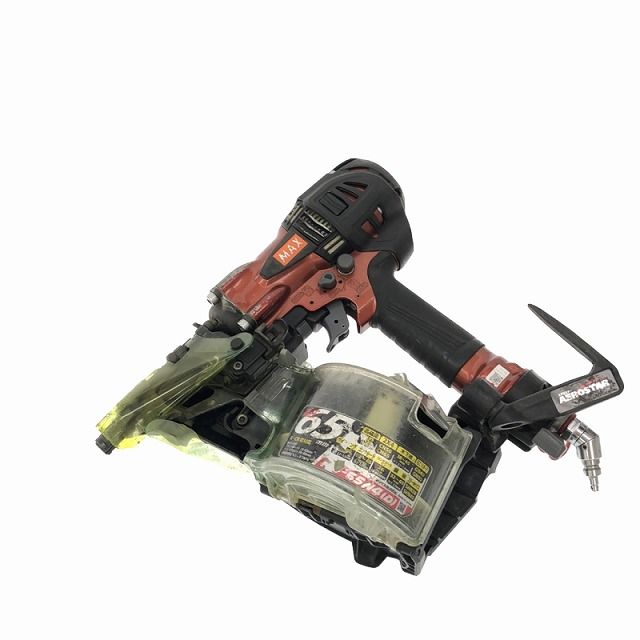 ☆中古品☆MAX マックス 65mm 高圧 コイルネイラ HN-65N4(D) 本体のみ  
