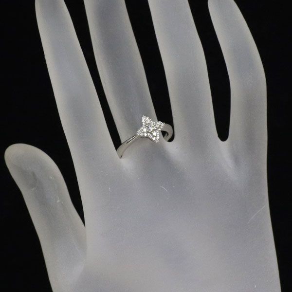 Pt900 ダイヤモンド ダイヤモンド リング 0.08ct D0.15ct - メルカリ