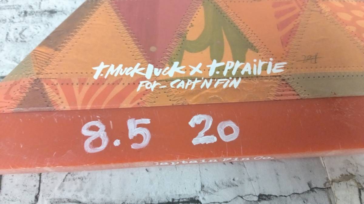 CAPTAIN FIN T.Muckluck × Tanner Prairie Limited Edition 8.5