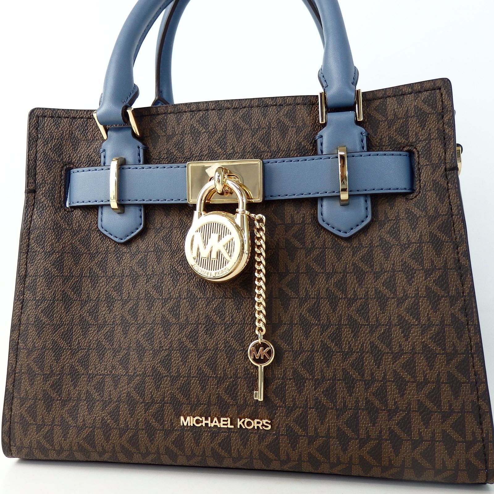 MICHAEL KORS】マイケルコース MK柄 総柄 MK金具 2way