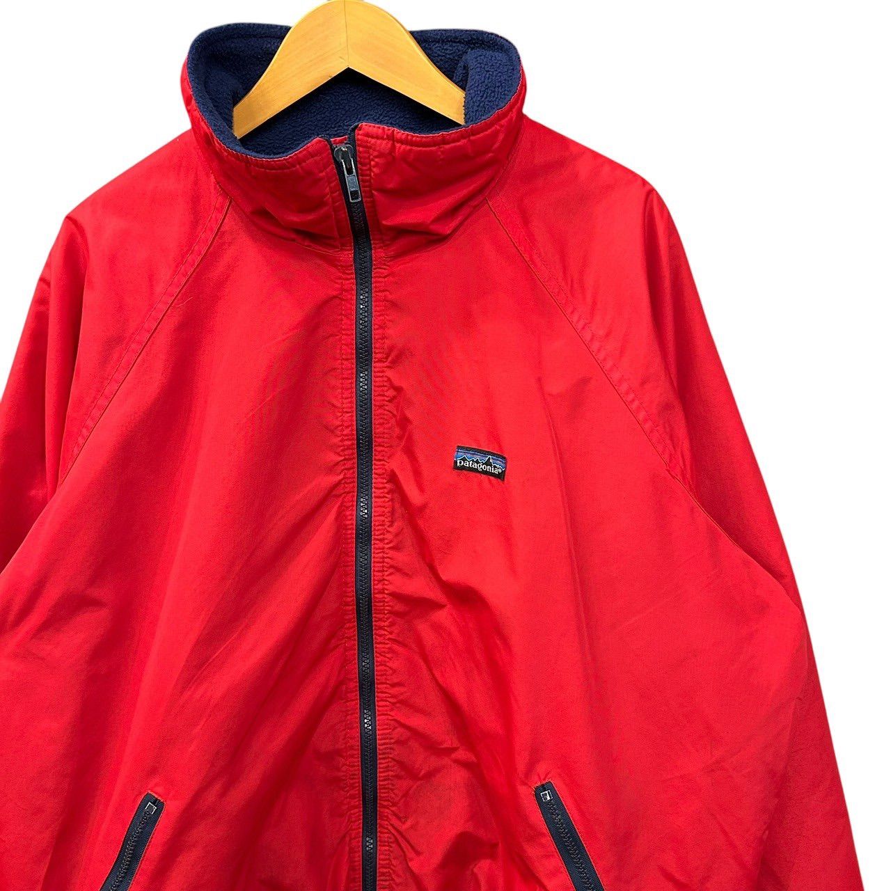 80s ビンテージ パタゴニア シェルドシンチラ ジャケット XL レッド 