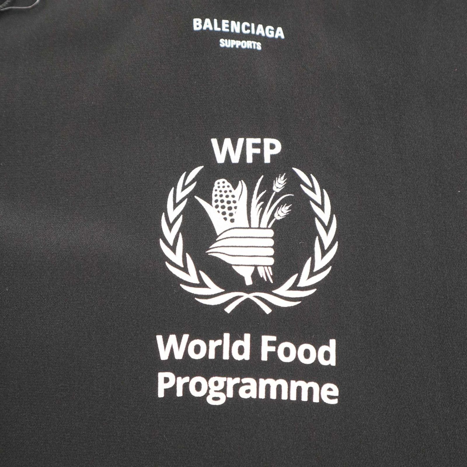 BALENCIAGA バレンシアガ World Food Programme Blouse WFPプリント