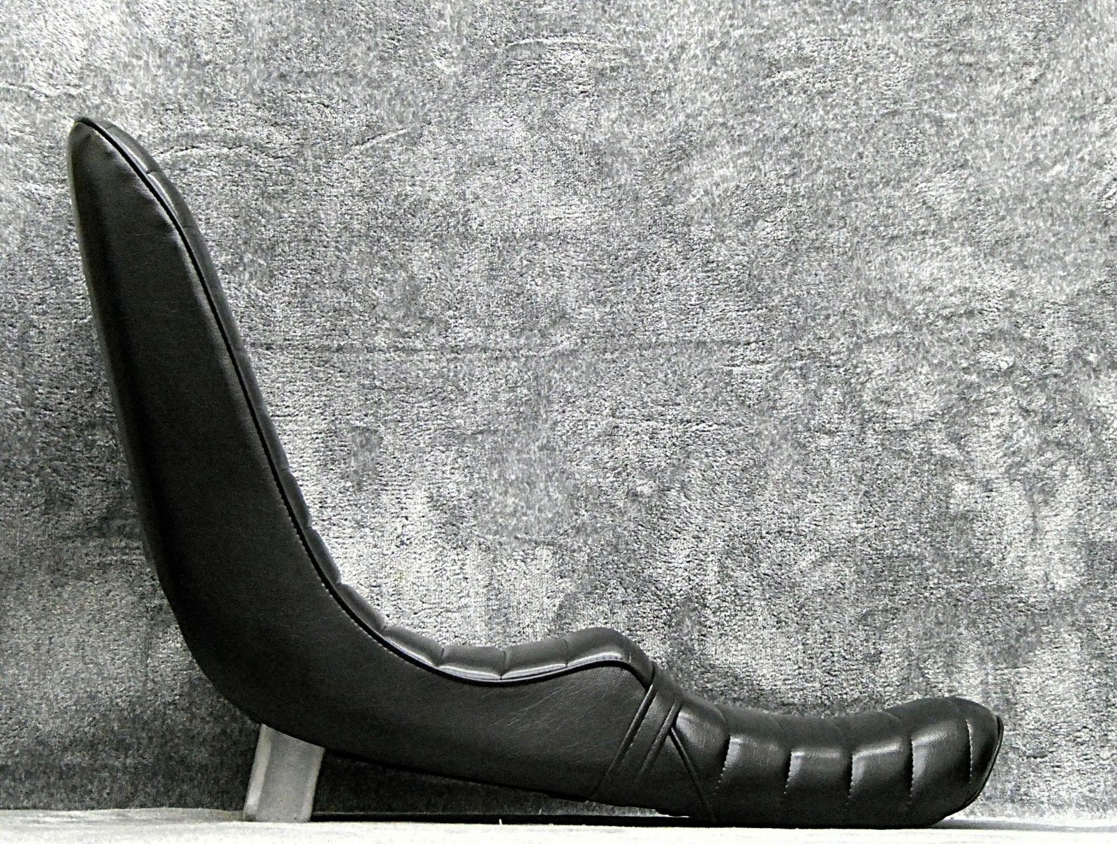 GS400 黒皮 40cm 三段シート/補強入 ブラック 3段シート あんこ