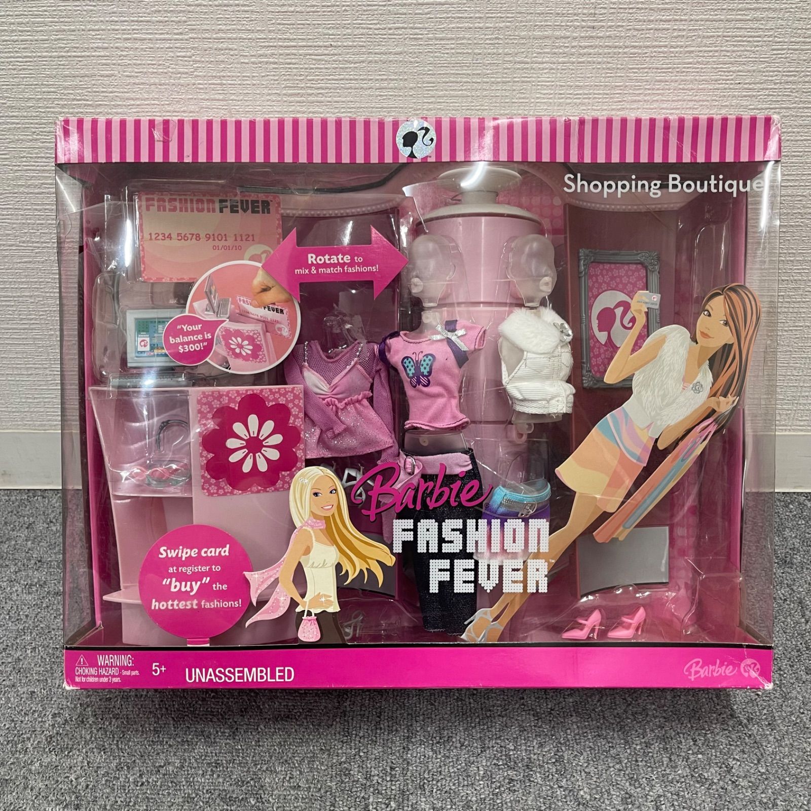 NPA Barbie fashion fever shopping boutique バービー ファッションフィーバー ショッピングブティック L5706