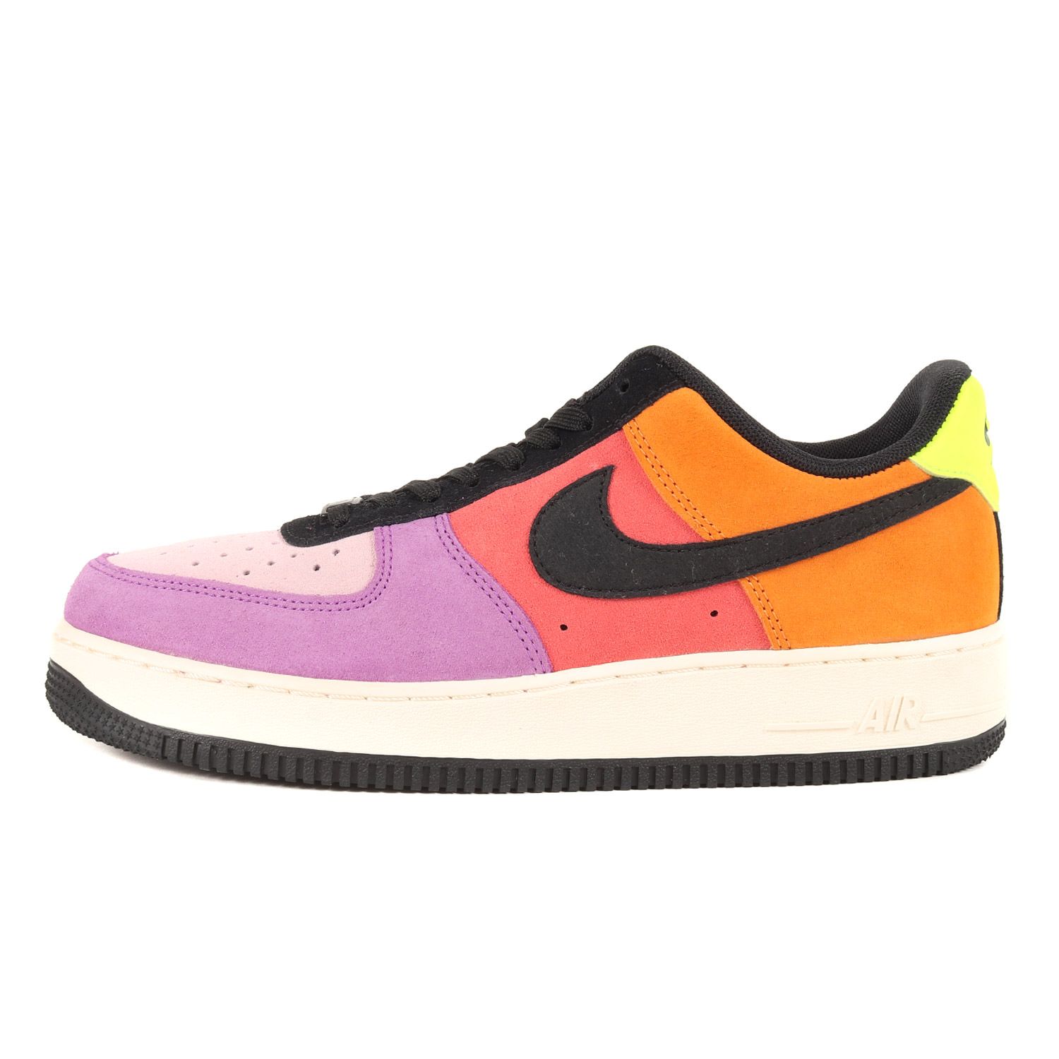 美品 NIKE ナイキ サイズ:26.5cm 日本限定 AIR FORCE 1 07 LV8 POP THE STREET (CU1929-605) 2019年 エアフォース1 エレベイト ポップ ザ ストリート 渋谷 プリズムピンク ブラック US8.5