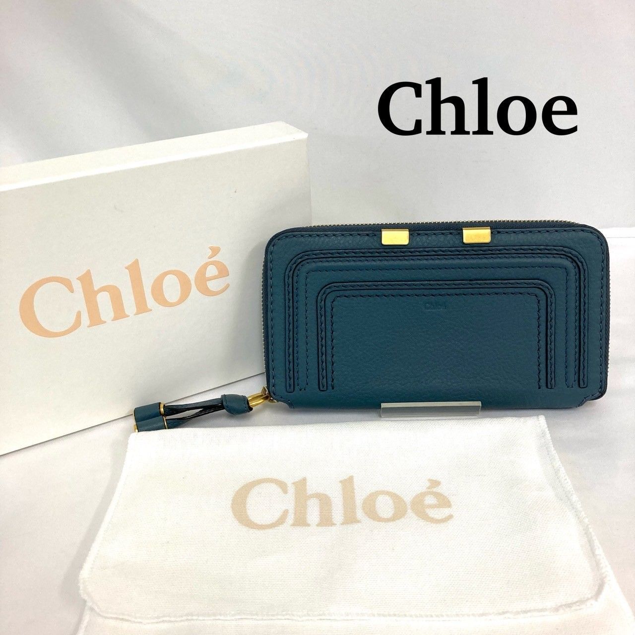 Chloe　クロエ　長財布　IB-0220Chloe;有些許損傷或污漬