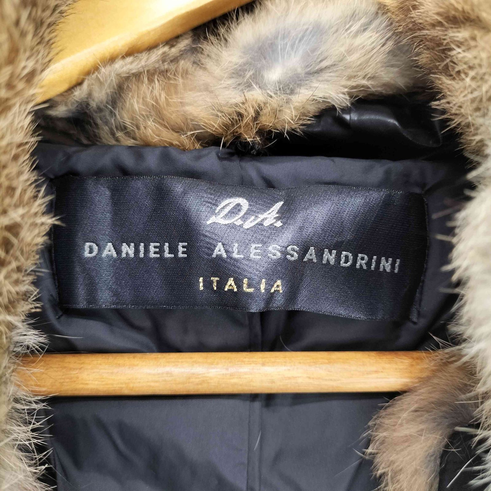 ダニエレアレッサンドリーニ DANIELE ALESSANDRINI ファー切替 ダウン 