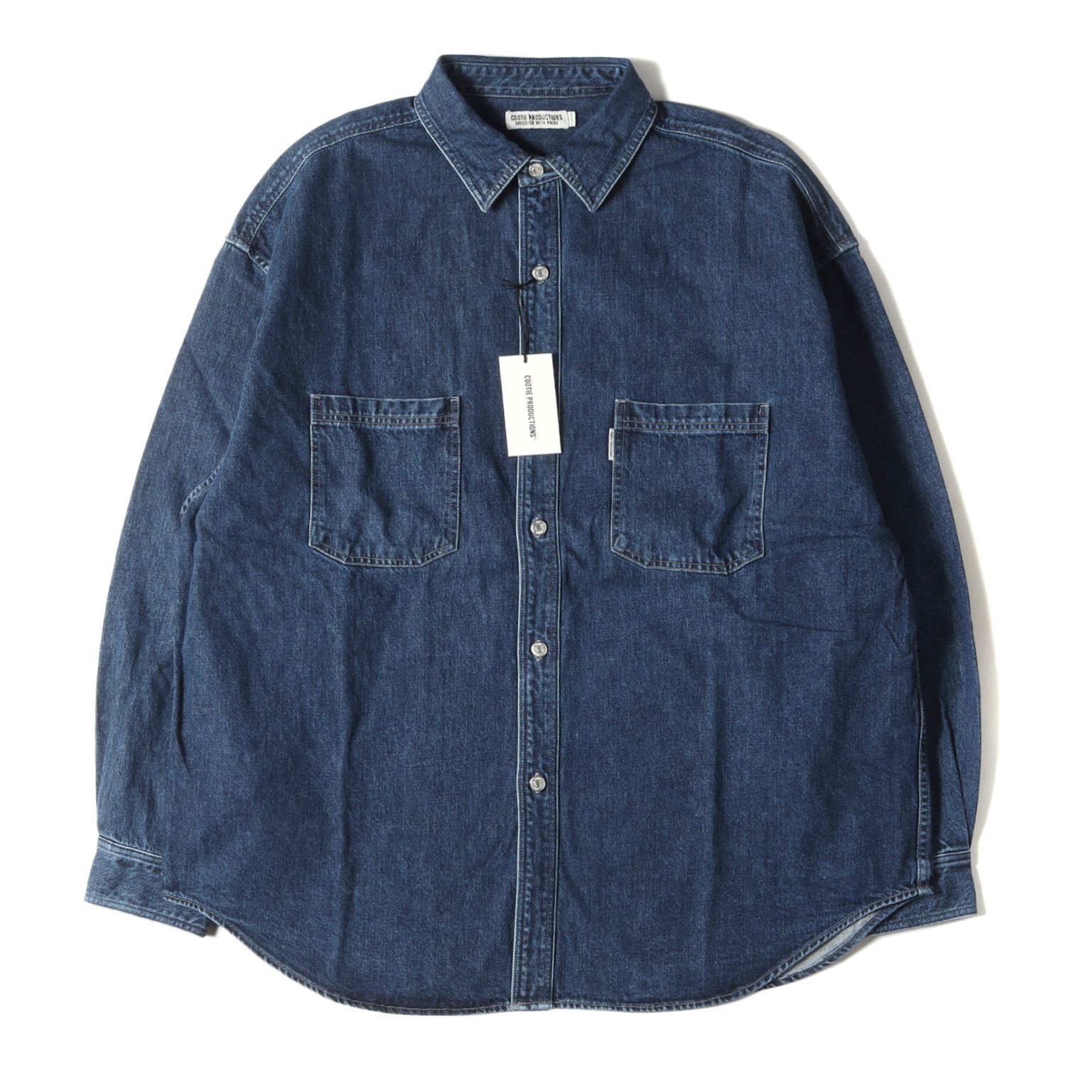 クーティー Denim Work Shirt デニム ワークシャツ XLシャツ - シャツ