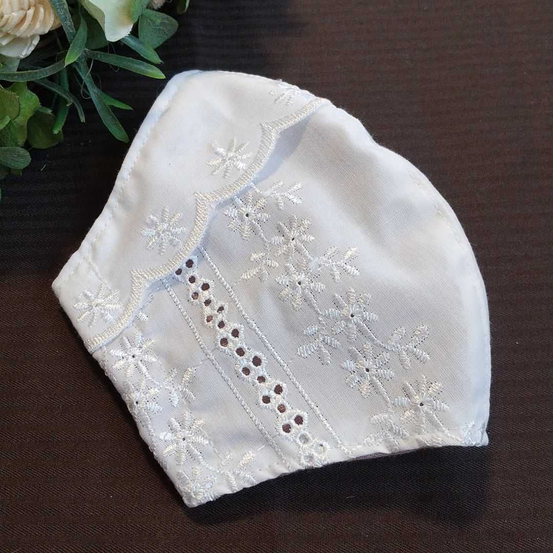 小池都知事モデル 刺繍レース 立体マスク インナーマスク - メルカリ