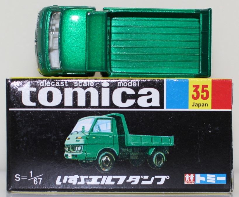 USED トミカ 黒箱復刻 35 いすゞ エルフダンプ 240001031139 - メルカリ