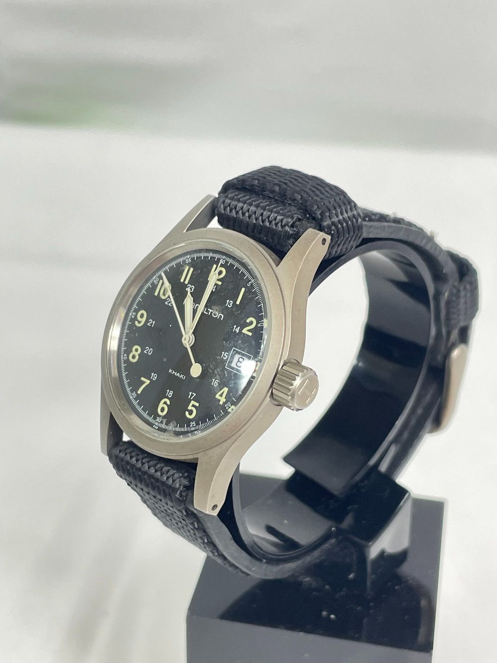 ◆HAMILTON ハミルトン H683110 KHAKI 腕時計