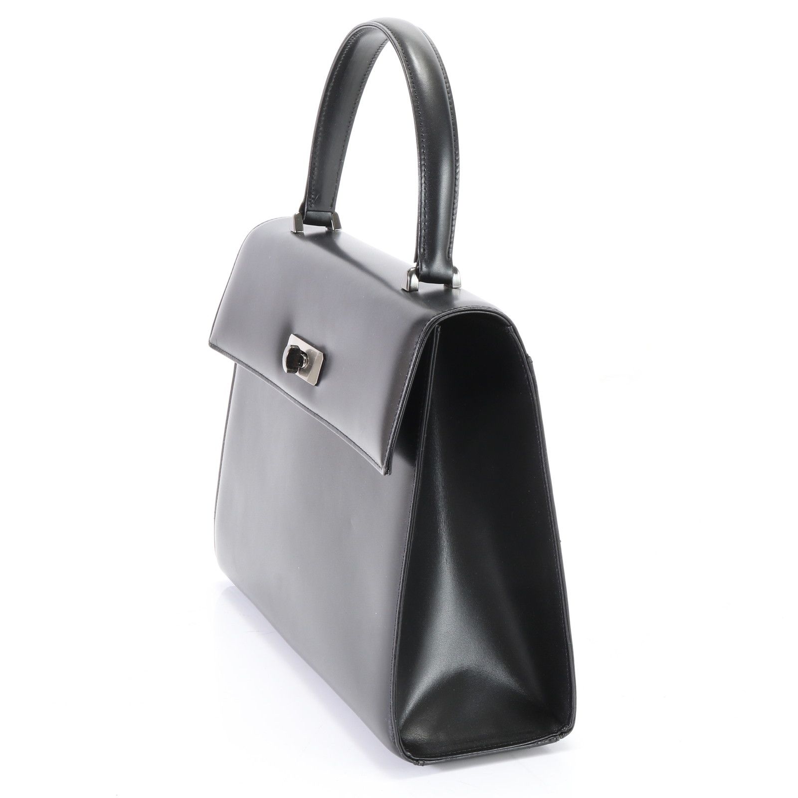 極美品 HANAE MORI ハナエモリ ハンドバッグ トート トップハンドル 