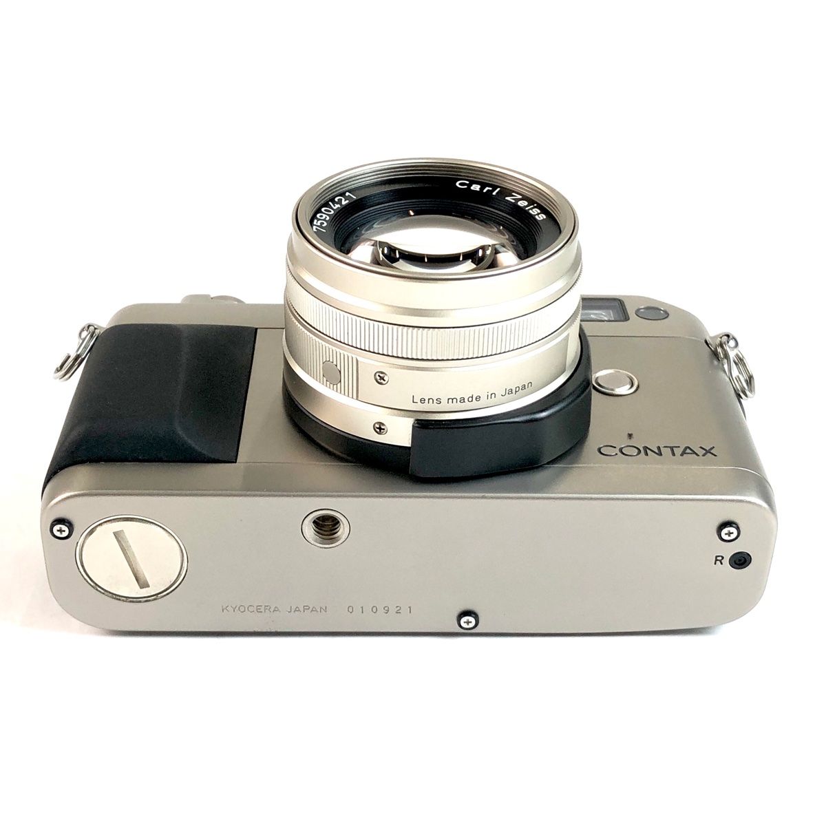 コンタックス CONTAX G1 ＋Planar T* 45mm F2 プラナー Gマウント フィルム マニュアルフォーカス 一眼レフカメラ 【中古】