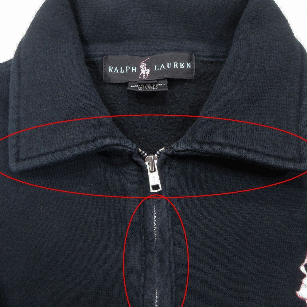 90s 00s RALPH LAUREN ラルフローレン ハーフジップ トレーナー