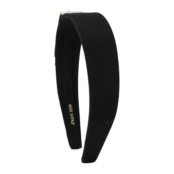 新品 フェラガモ FERRAGAMO ヘアアクセサリー カチューシャ ネロ