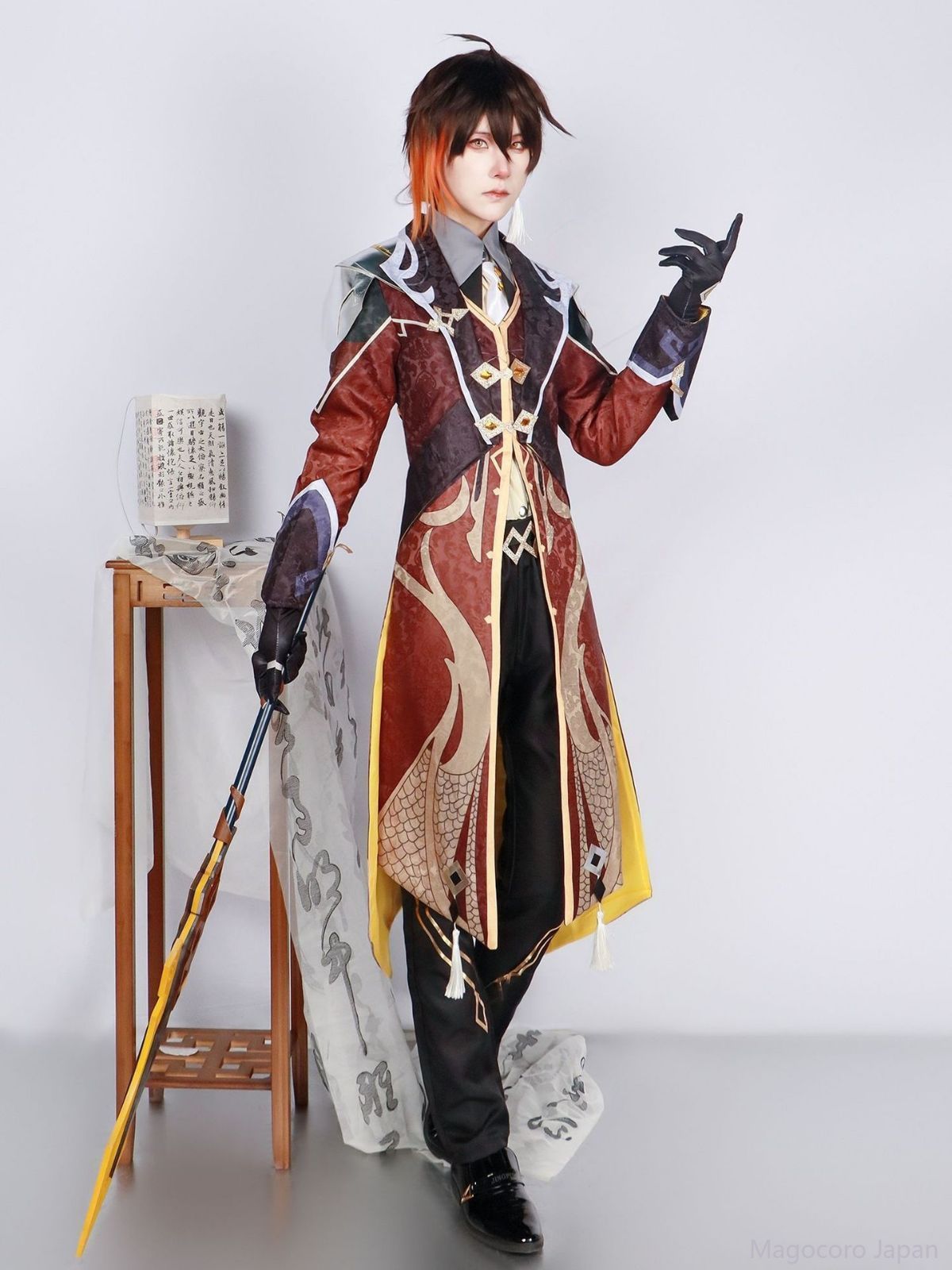 原神コスプレコスチューム鐘離衣装セットセットゲームコスプレコスプレ衣装岩王帝君