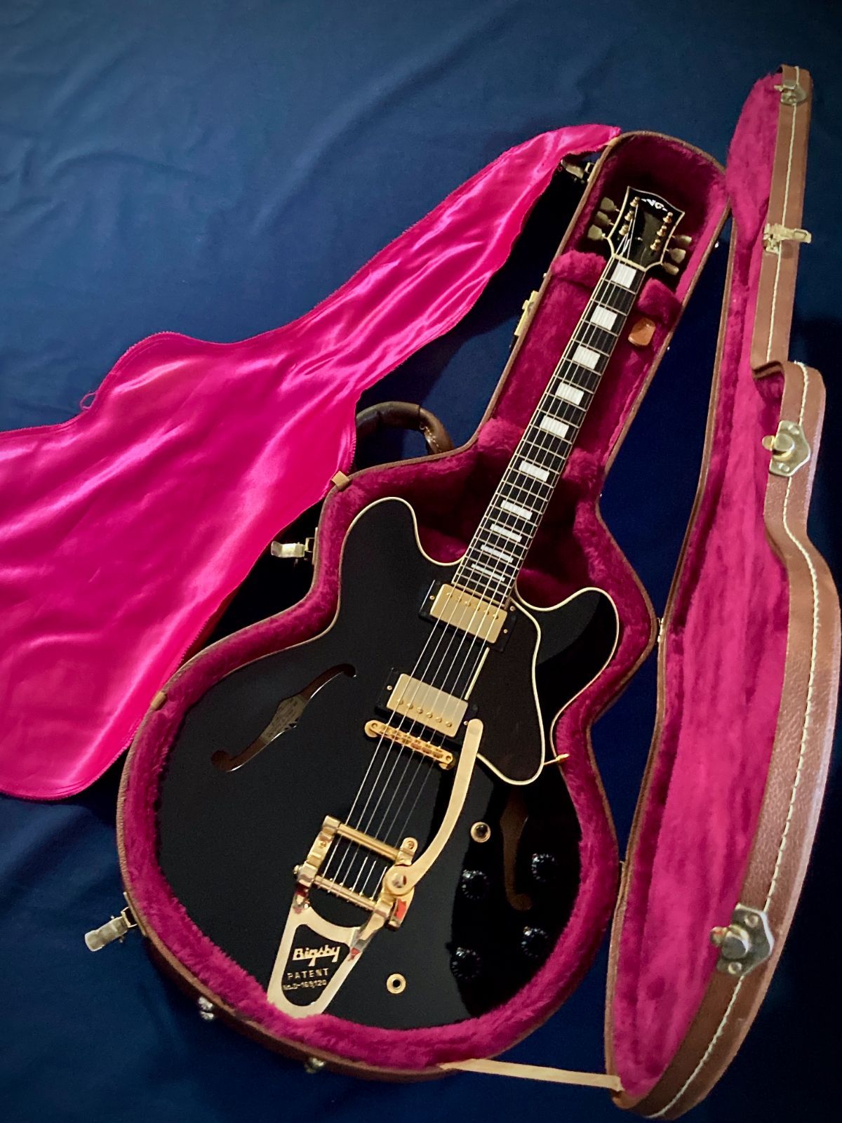 ☆キースリチャーズ好き憧れ☆ VG KTR-ES CST ビグズビー BLK ES-355 寺田楽器製セミアコ ギブソンES-355仕様 - メルカリ