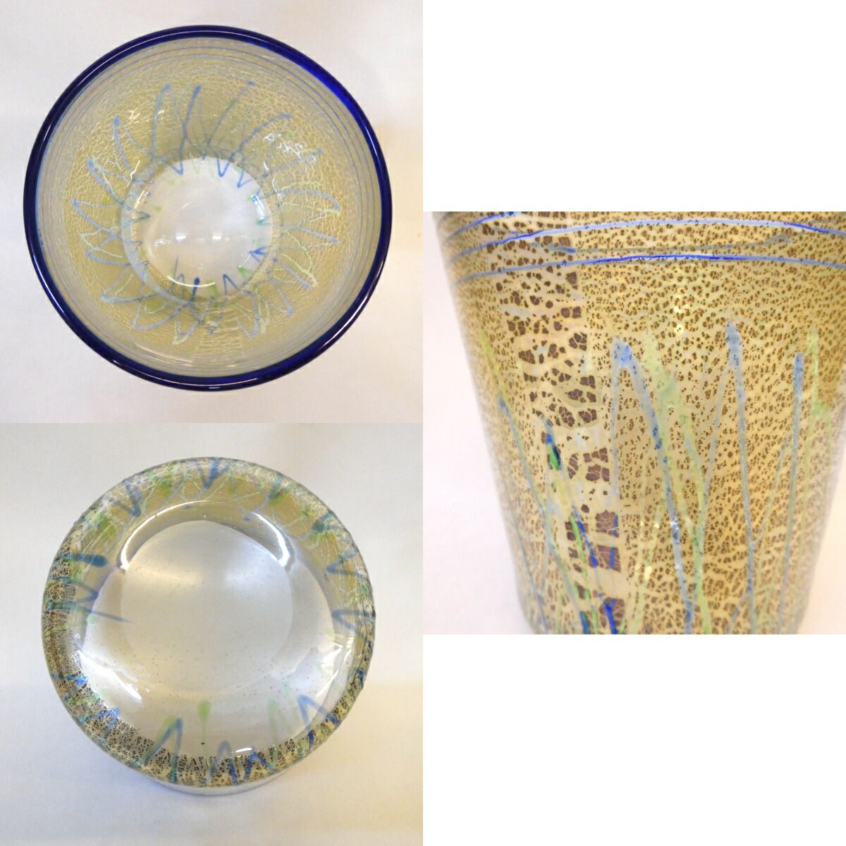 【美品】a673 送料込 義山 浜梨 末広 水指 上野良樹造 共箱 茶道具 七月の特売品】上野良樹作 義山 浜梨 末広水指 硝子製 真塗蓋添