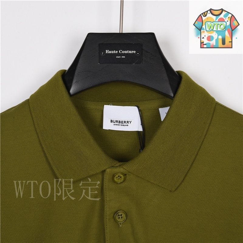 Burberry バーバリー　ニットポロ　定価50000円程度 バーバリーロンドン 半袖ニットポロ Mサイズ - メルカリ