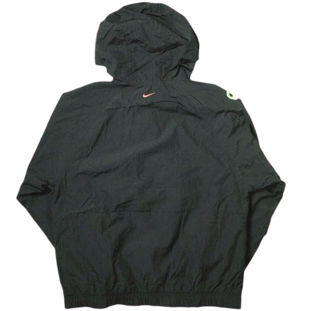 NIKE ナイキ SWOOSH WOVEN ANORAK JACKET スウッシュウーブンアノラックジャケット DJ0477-010 XL BLACK  ハーフジップ パーカー アウター g17027 - メルカリ