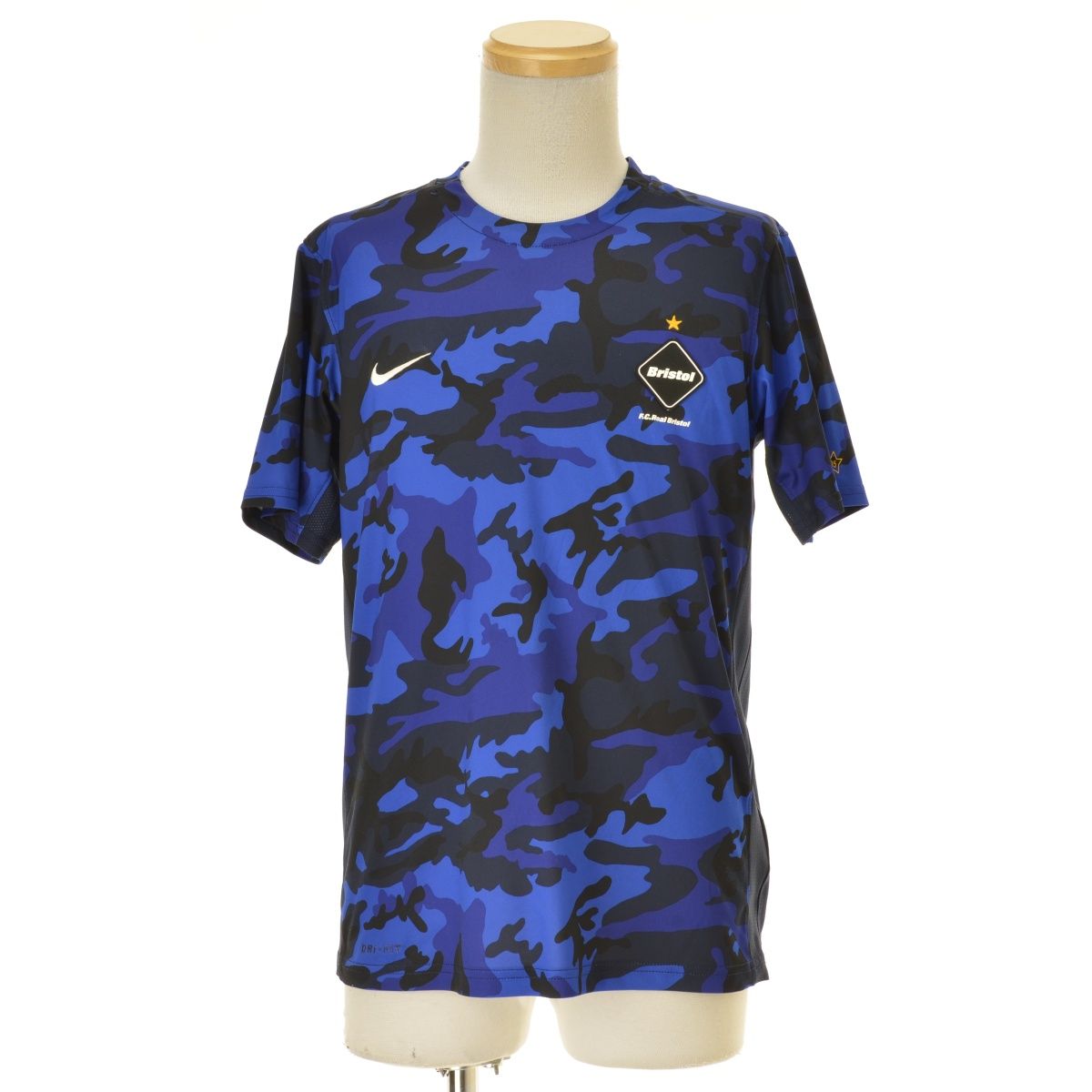 希少 美品 15SS NIKE F.C.R.B. DRI-FIT F.C.R.B./F.C.RealBristol×NIKE】16SS DRI-FIT SS TOP半袖カットソー
