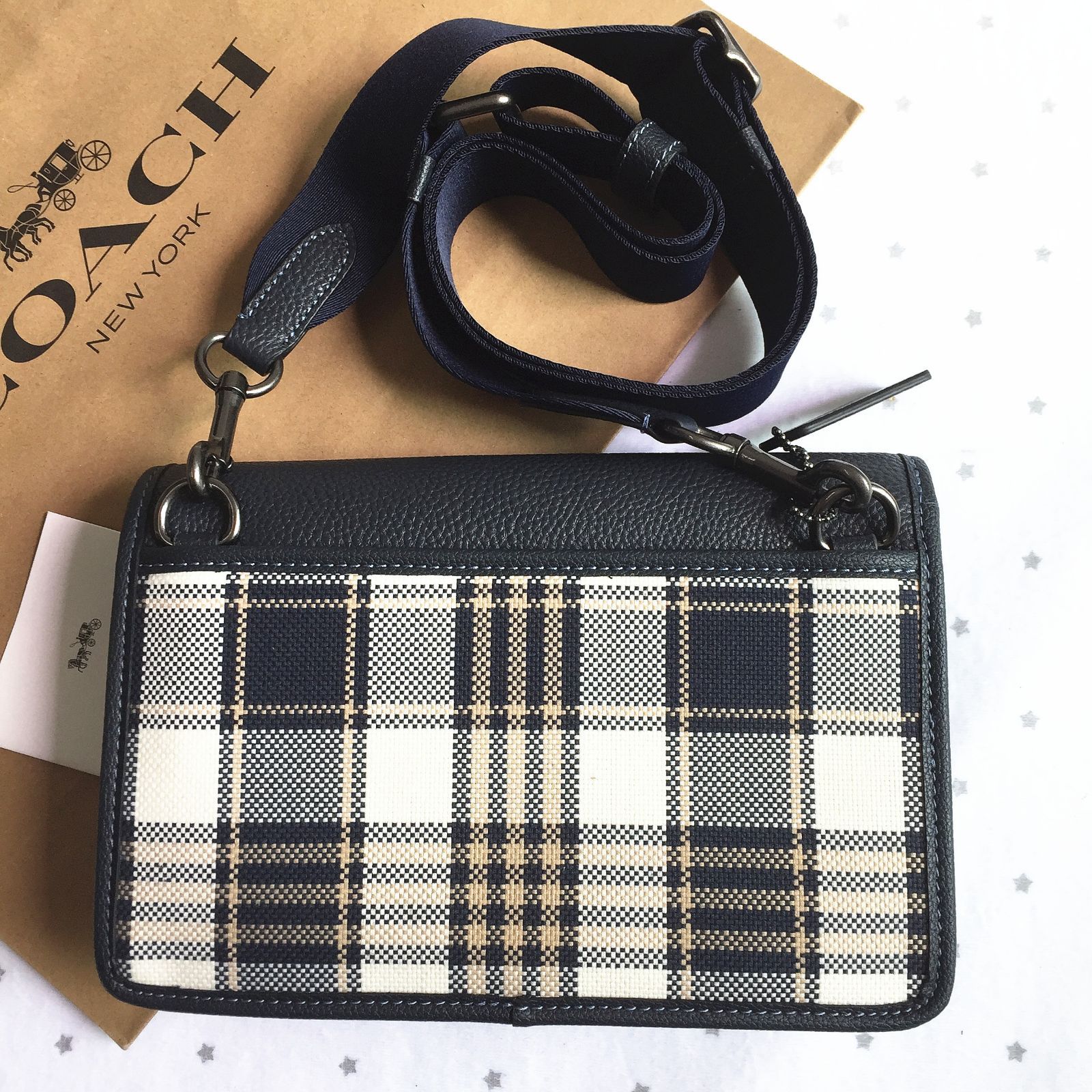 セール中】COACH コーチバッグ C8186 デニムマルチ ショルダーバッグ