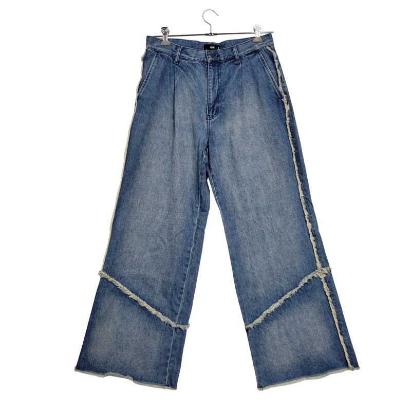 中古品】HARE ハレ CONVERTED FRINGE DENIM PANTS HA010130TO