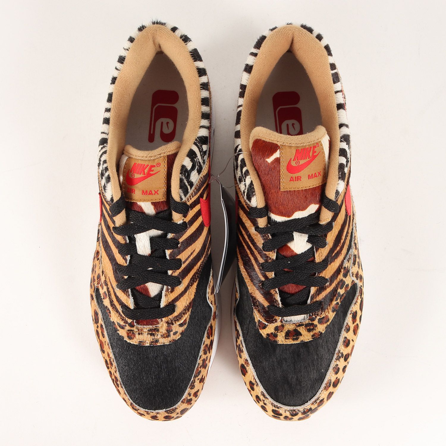 NIKE ナイキ サイズ:29.0cm ATMOS AIR MAX 1 DLX ANIMAL PACK 2.0 (AQ0928-700) 2018年  アトモス エアマックス1 アニマルパック ウィート スポーツレッド US11 ローカット スニーカー コラボ