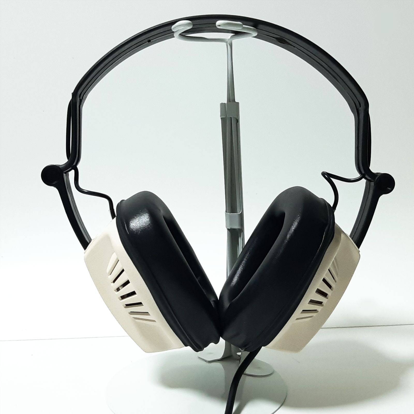 モノラルヘッドホン 日本製 昭和レトロ 軽量 メーカー不明 標準