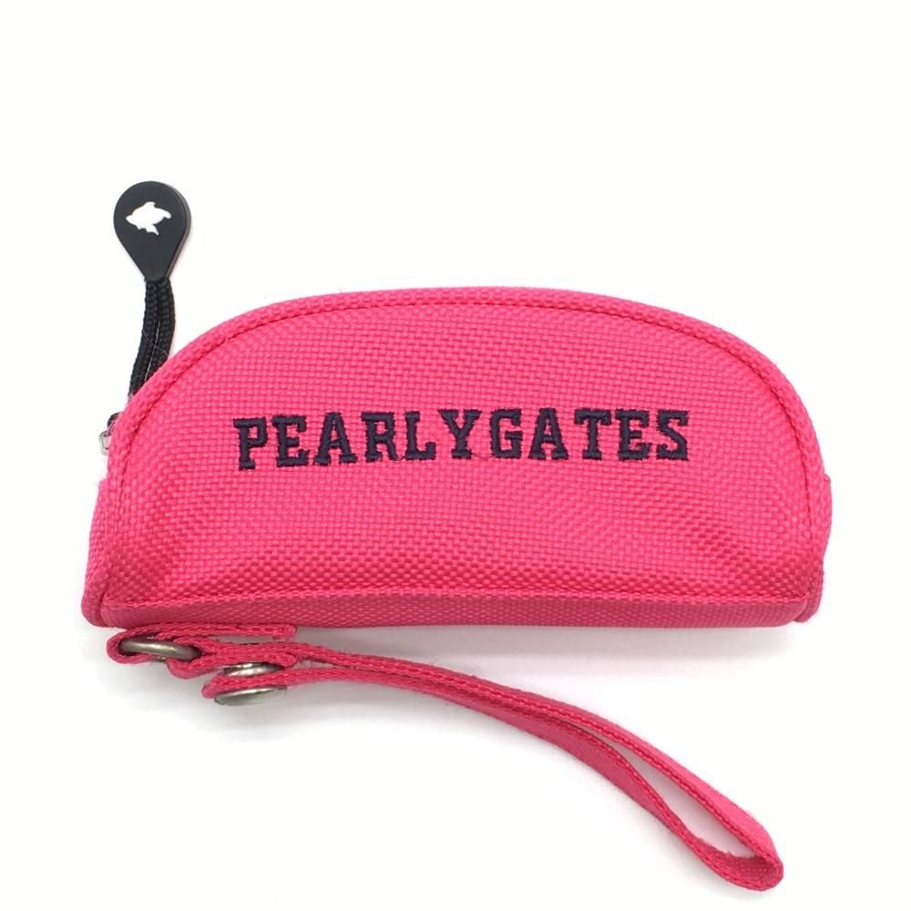 PEARLY GATES パーリーゲイツ ボールポーチ クラウン ピンク系