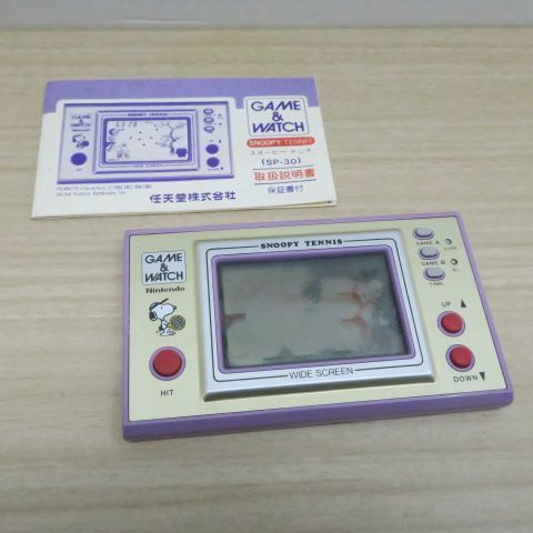 ゲームウォッチ GAME&WATCH 任天堂 NINTENDO スヌーピーテニス - メルカリ