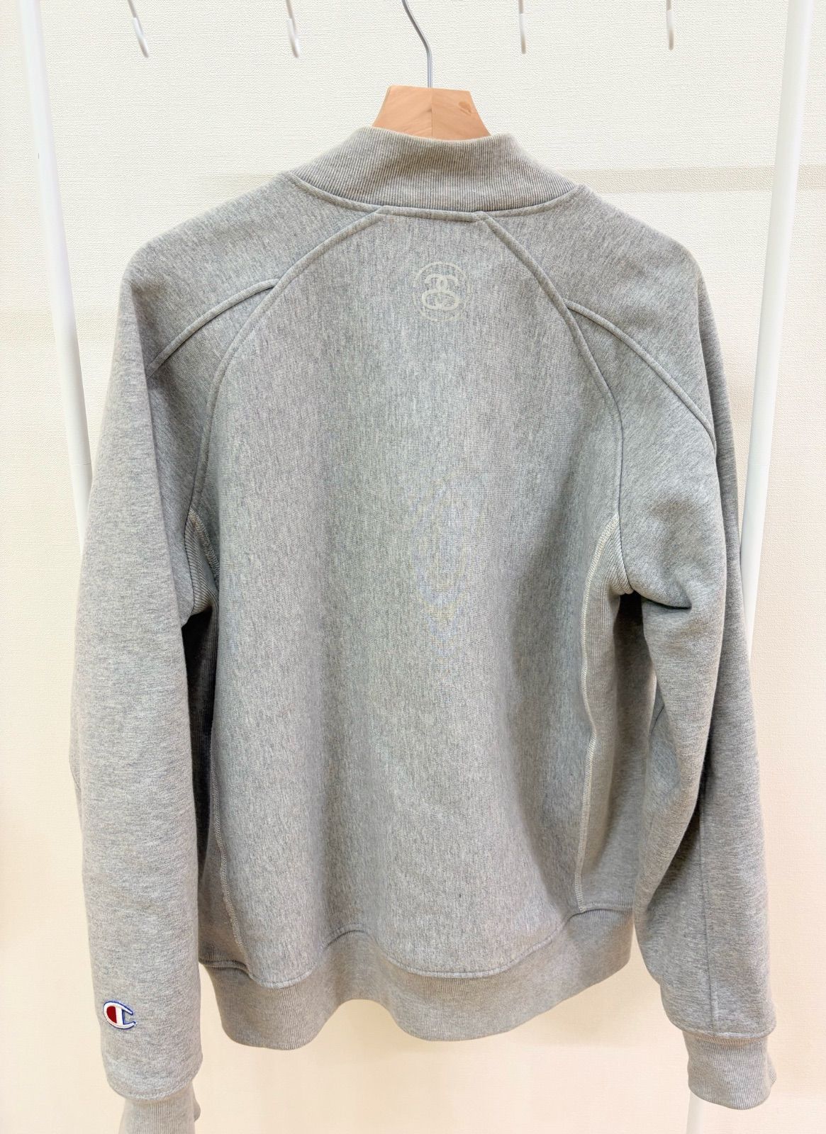 STUSSY×champion MA-1 - メルカリ