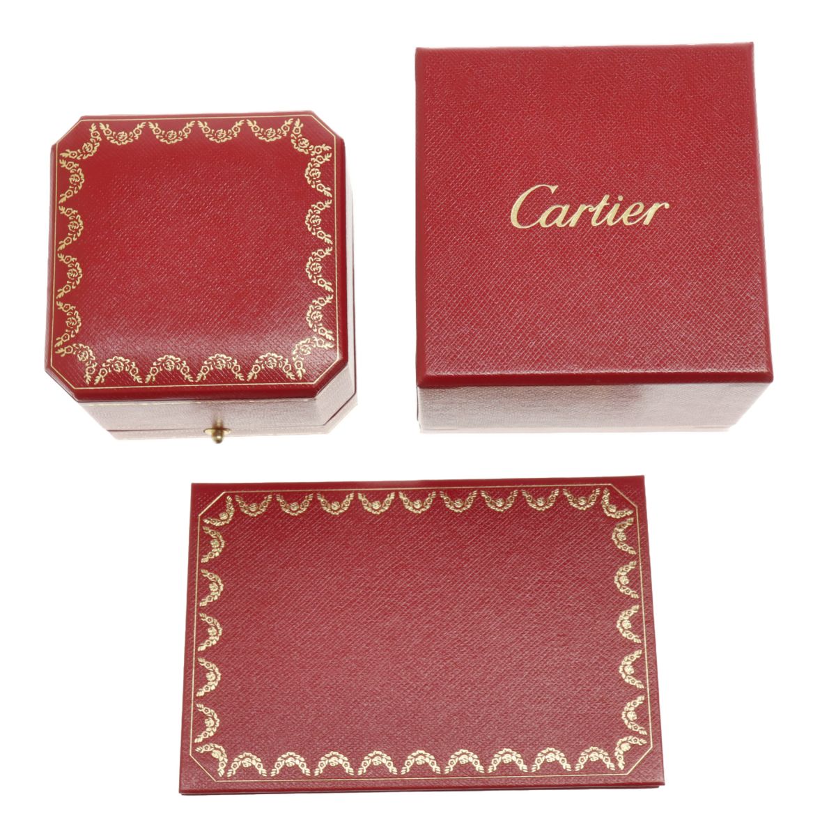 Cartier カルティエ 750PG 18金ピンクゴールド K18 ハッピーバースデー リング SM 指輪 ジュエリー アクセサリー #51 約11号