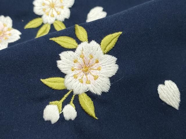 平和屋着物○女性 行灯袴 刺繍 薔薇 ラインストーン 洗える着物 BAAU3564hj