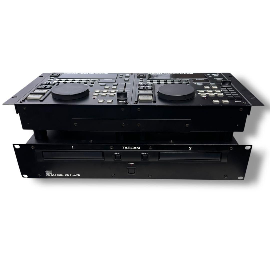 希少、激レア】TASCAM CD-302 デュアルCDプレーヤー - メルカリ
