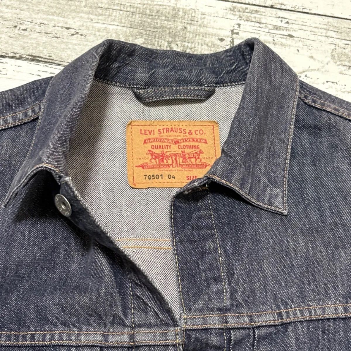 Levi's 70501 04 Mサイズ　ユーロ　大戦 Vintage Euro Levi's 70501-04 1st大戦モデルtype Used 中古 M