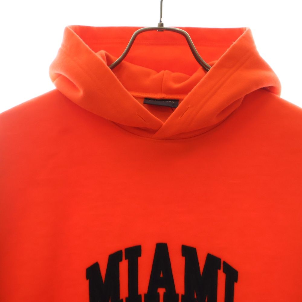 BALENCIAGA (バレンシアガ) MIAMI Logo Hoodie マイアミロゴ刺繍 プル 