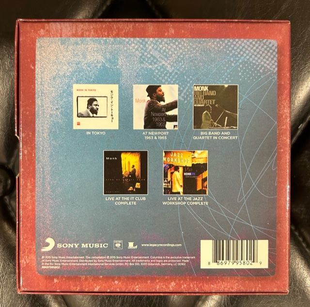 10CD BOX】THELONIOUS MONK 「The Complete Columbia Live