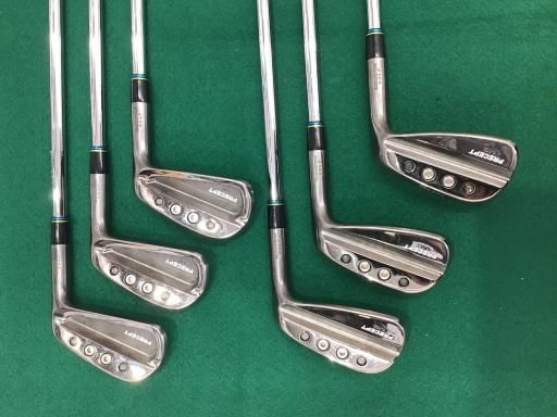 中古】 ブリヂストン PRECEPT PC FORGED シルバー 6S アイアンセット