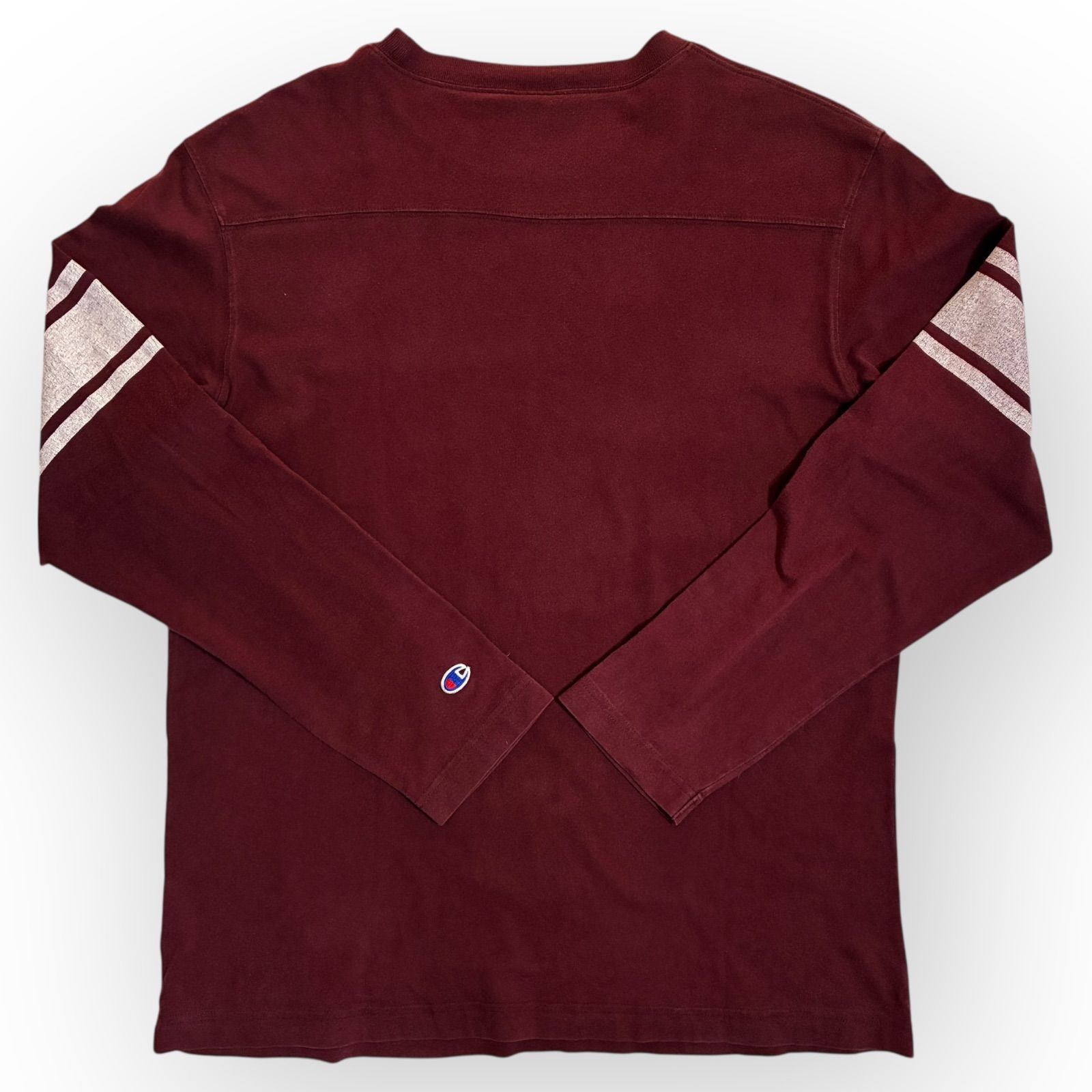 Champion 復刻トリコタグ 80s風フットボールTシャツ ミネソタ XL