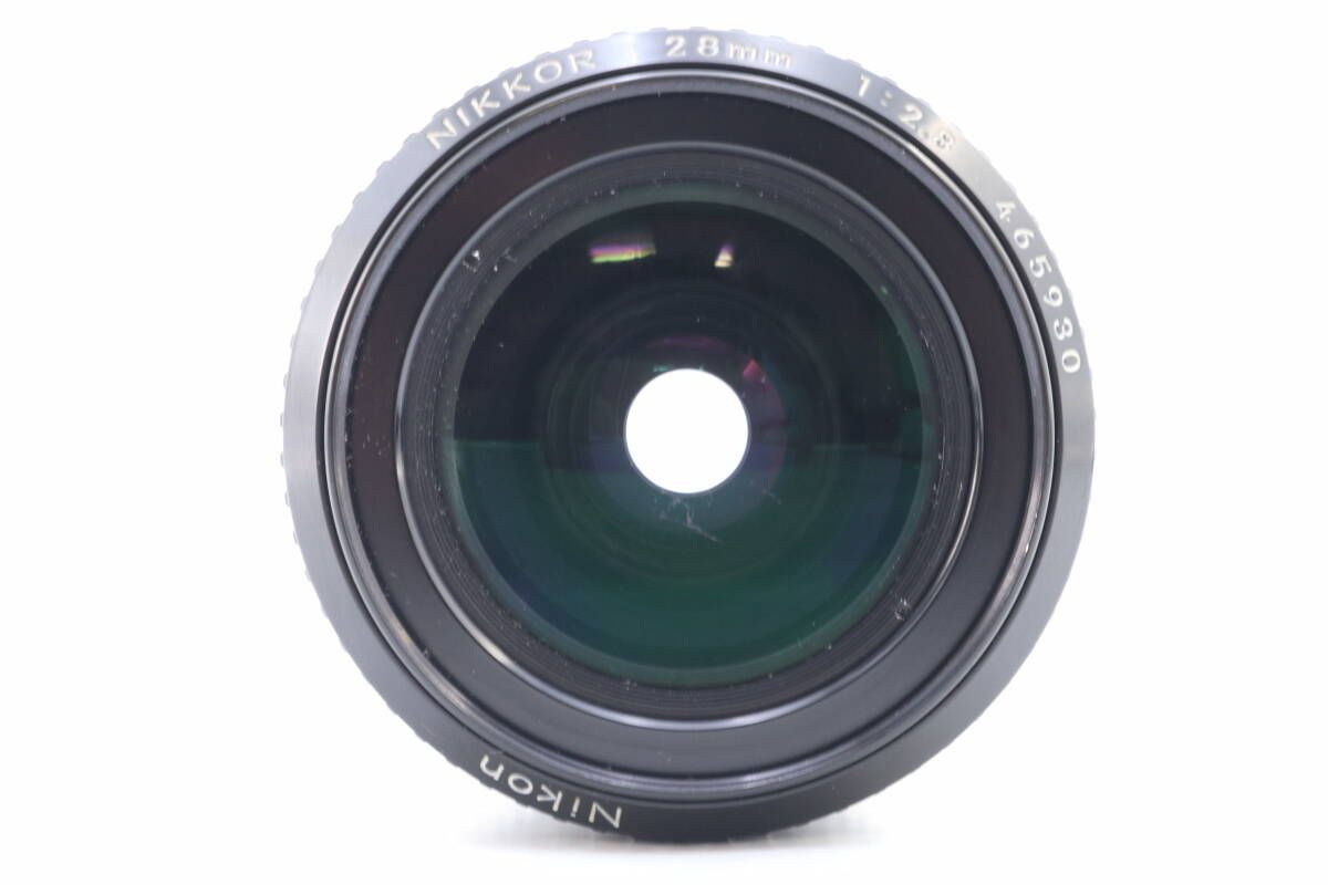 Nikon NIKKOR Ai 28mm F2.8 ニコン MFレンズ ブラック (f05046) - メルカリ