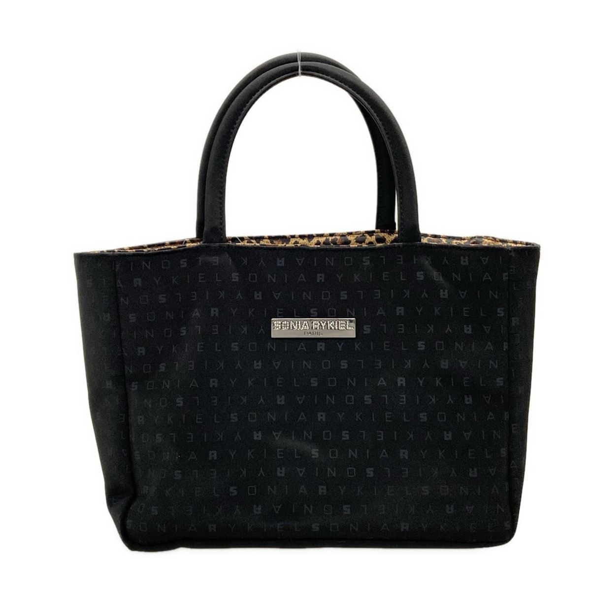 SONIARYKIEL(ソニアリキエル) ハンドバッグ美品 - 黒 ポーチ