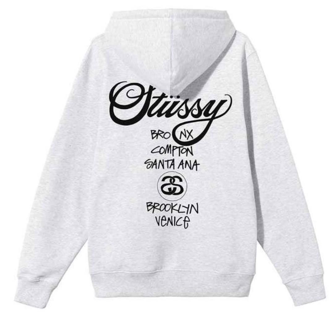 新品未使用 stussy ジップパーカー スウェット - メルカリ