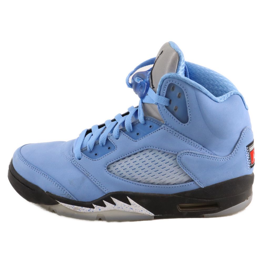 NIKE (ナイキ) AIR JORDAN 5 RETRO SE University Blue エアジョーダン5 レトロ ユニバーシティブルー ハイカットスニーカー ブルー US9.5/27.5cm DV1310-401