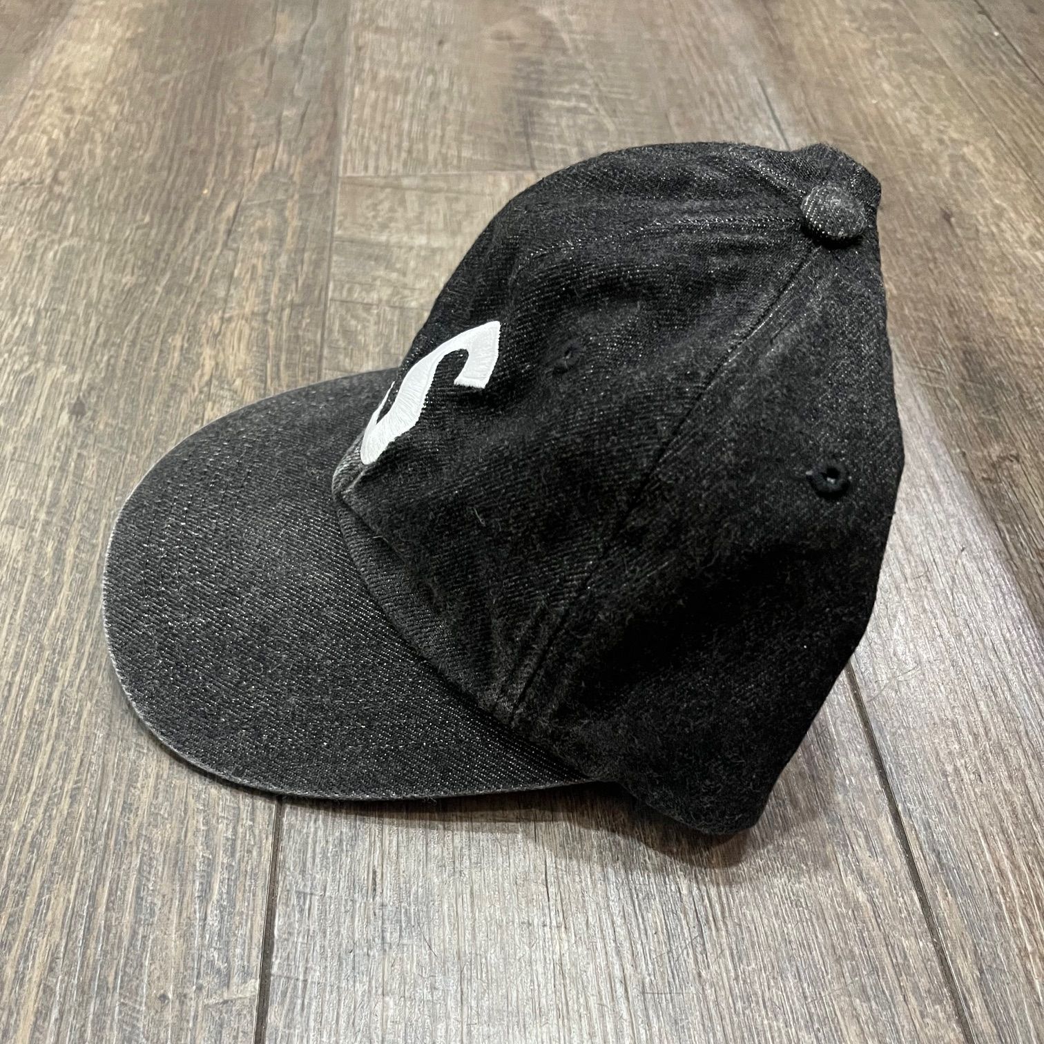 国内正規 Supreme 22SS Kevlar Denim S Logo 6-Panel Sロゴ ブラック